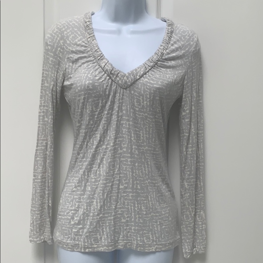 Grey and cream